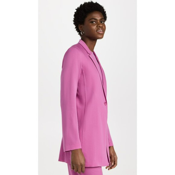 NEW Lapointe Lightweight Wool Tailoring Single Breasted Blazer Orchid Purple - Picture 2 of 16